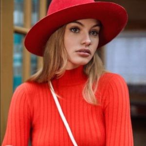 Urban Outfitters Ribbed Mock-Neck Sweater